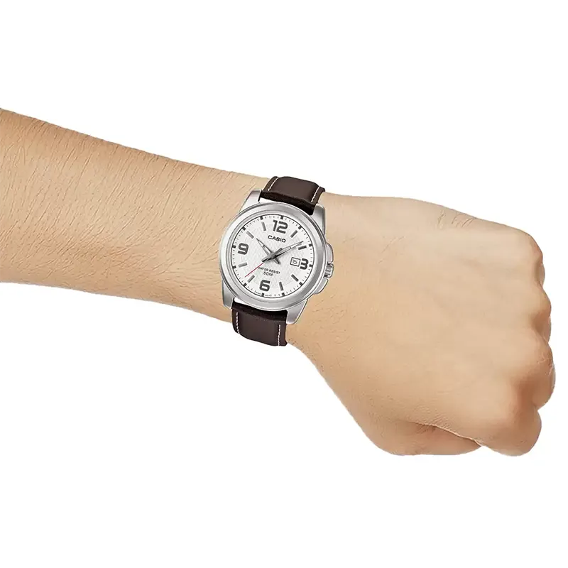 Casio Enticer White Dial Men's Watch | MTP-1314L-7AV